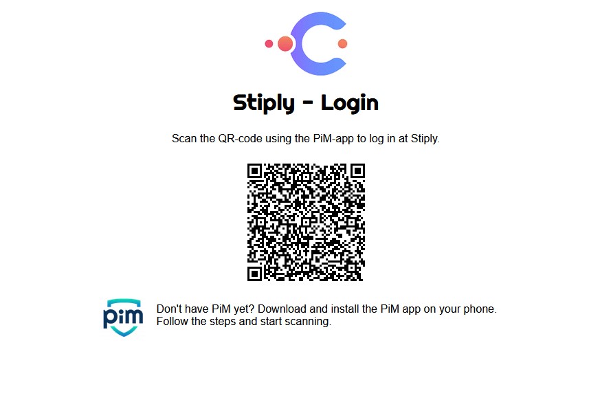 Scan code bij digitaal ondertekenen met PiM
