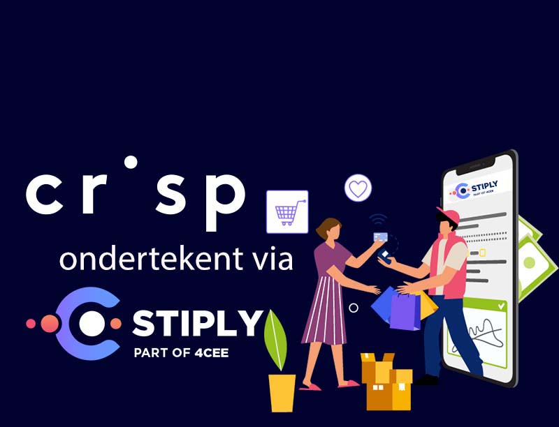 Crisp contracteert sneller werknemers met digitaal ondertekenen